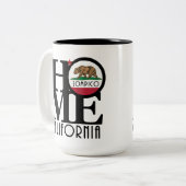 HOME Lompico California 15oz Tweekleurige Koffiemok (Voorkant links)