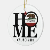 HOME Lompico California Keramisch Ornament (Links)