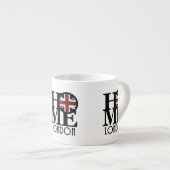 HOME London (Britse vlag) Espresso Kop (Voorkant rechts)