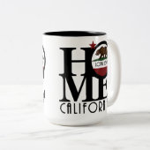 HOME Long Beach CA 15oz Two-Tone Coffee Mok (Voorkant rechts)