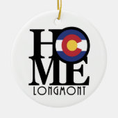 HOME Longmont Keramisch Ornament (Voorkant)