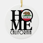 HOME Los Gatos Keramisch Ornament (Voorkant)