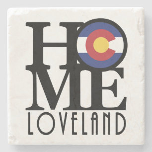HOME Loveland Colorado Stenen Onderzetter