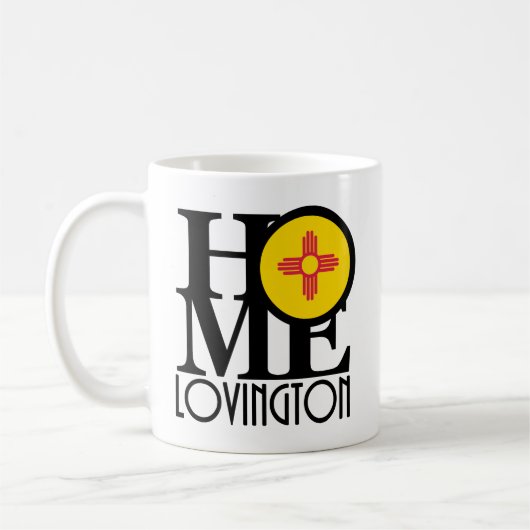 HOME Lovington New Mexico 11oz Koffiemok (Links)