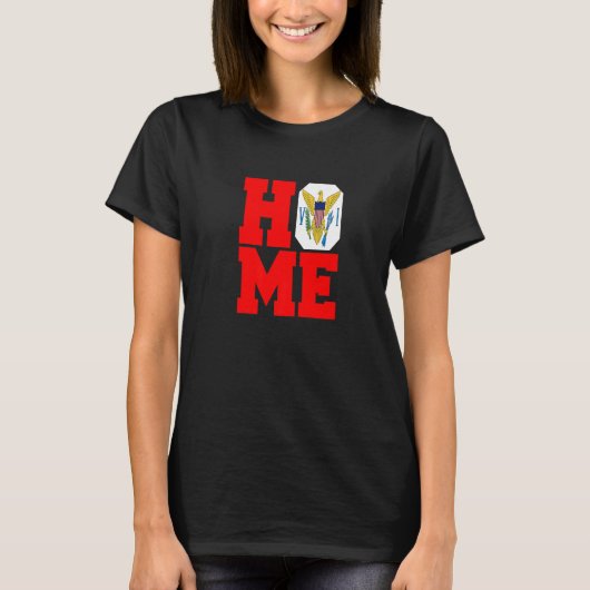 HOME Maagdeneilanden T-shirt (Voorkant)