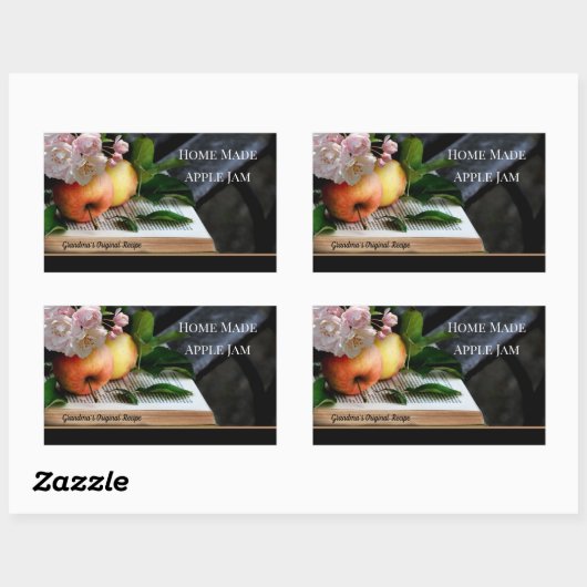 Home Made Apple Jam Label (Vel)