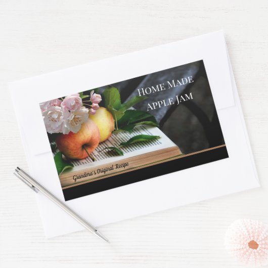 Home Made Apple Jam Label (Envelop)
