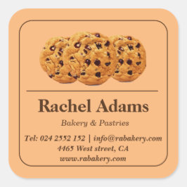 Home Made Cookie Label Sticker
