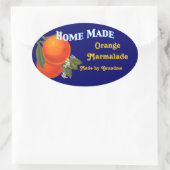 Home Made Custom Sinaasappel Marmalade Stickers (Tas)