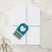 Home Made Gift Label Cadeaulabel (Met Touw)