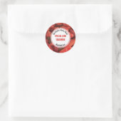 Home Made JERK KRUIDEN Scotch Bonnet Ronde Sticker (Tas)