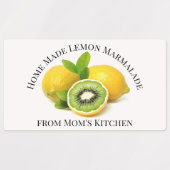 Home Made Lemon Marmalade Label (Design 1)