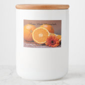 Home Made Marmalade Jam Container Label Voedselcontainer Etiket (Voorkant)
