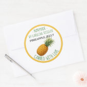 Home Made Pineapple Jelly Canning Label Sheet (Envelop)