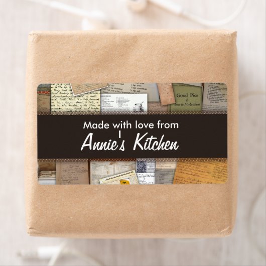 Home made Recepten  Label (Insitu)