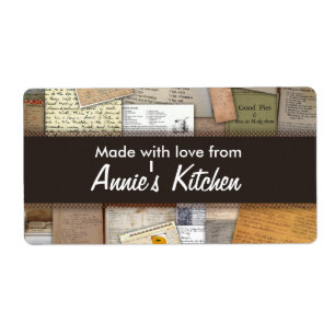 Home made Recipes  Label