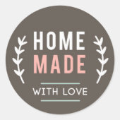 Home Made with Love Sticker (Voorkant)
