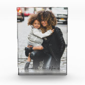 Home: Mam Foto Script Black White Overlay (Voorkant)