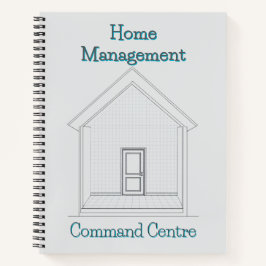 Home Management Command Center | Blueprint Binder  Notitieboek