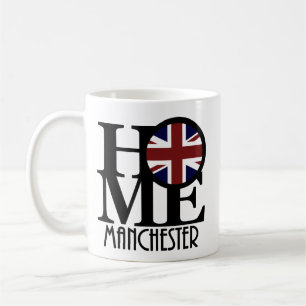 HOME Manchester Engeland 11oz Koffiemok