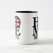 HOME Manchester England 15oz Tweekleurige Koffiemok (Center)