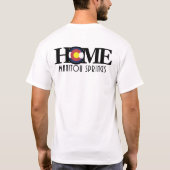 HOME Manitou Springs (Achterdruk) T-shirt (Achterkant)