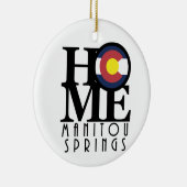 HOME Manitou Springs Keramisch Ornament (Rechts)