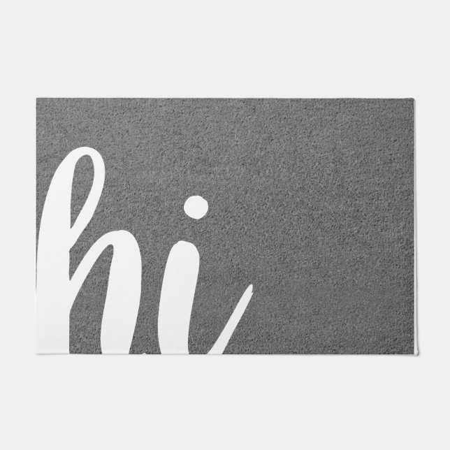 Home Mats Unieke Welkomstmatten Home Decor - Grijs Deurmat (Voorkant)