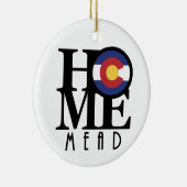 HOME Mead Colorado Keramisch Ornament (Rechts)