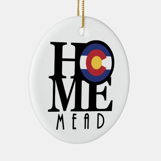 HOME Mead Colorado Keramisch Ornament (Rechts)