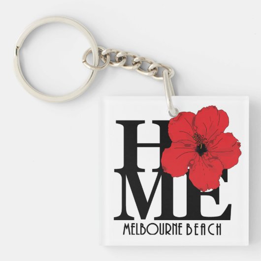 HOME Melbourne Beach Sleutelhanger (Voorkant)