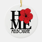 HOME Melbourne Florida Keramisch Ornament (Voorkant)