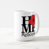 HOME Melbourne Red Hibiscus Koffiemok (Voorkant rechts)