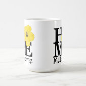 HOME Melbourne Yellow Hibiscus Koffiemok (Center)