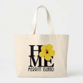 HOME Merritt Island Grote Tote Bag