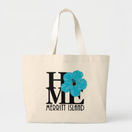 HOME Merritt Island Grote Tote Bag