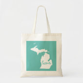 Home Michigan Custom Color Tote Bag (Voorkant)