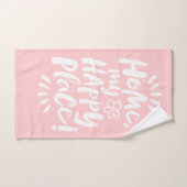 HOME Mijn gelukkige plek! Gezellig Homebody Bord R Handdoek (Handdoek)
