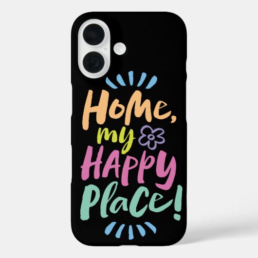 HOME Mijn gelukkige plek! Gezellig Thuis Lichaam - Case-Mate iPhone Case (Achterkant)