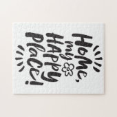 HOME mijn gelukkige plek! Plaats: blijf veilig Legpuzzel (Horizontaal)