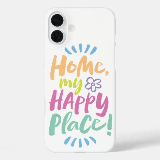 HOME mijn gelukkige plek! Plaats van de container  Case-Mate iPhone Case (Achterkant)