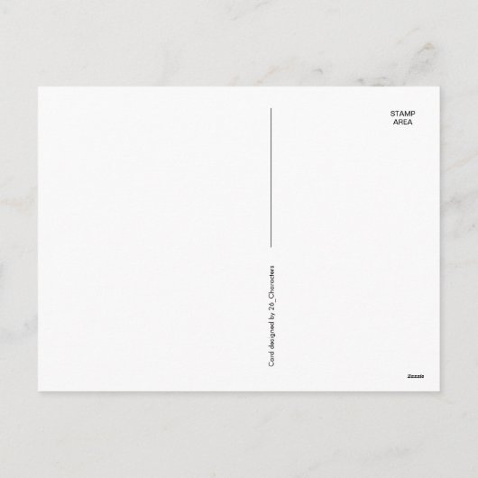 HOME mijn gelukkige plek! Plaats van de container  Feestdagenkaart (Achterkant)