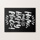 HOME mijn gelukkige plek! Plaats van de container  Legpuzzel (Horizontaal)