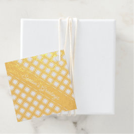 Home Modern Original Scottish Tartan Bedankjes Labels