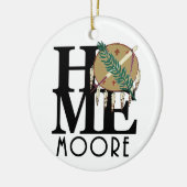 HOME Moore Oklahoma Keramisch Ornament (Links)