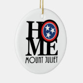 Home Mount Juliet Keramisch Ornament (Rechts)