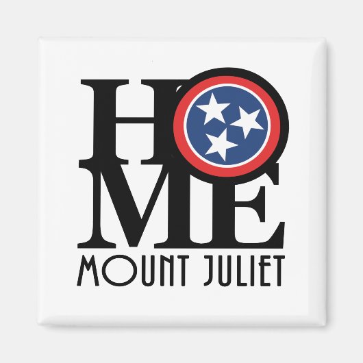 HOME Mount Juliet Tennessee Magneet (Voorkant)