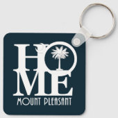 HOME Mount Pleasant South Carolina Sleutelhanger (Achterkant)