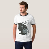 HOME MOVIE-projector T-shirt (Voorkant volledig)