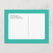 Home Moving Announcement Briefkaart voor thuisgebr (Achterkant)